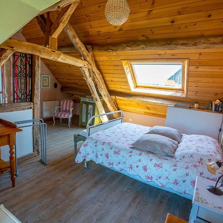 Chambre D'Hotes - Le Jardin Des Patissons La Foret Du Parc Exterior foto