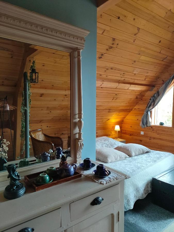Chambre D'Hotes - Le Jardin Des Patissons La Foret Du Parc Exterior foto