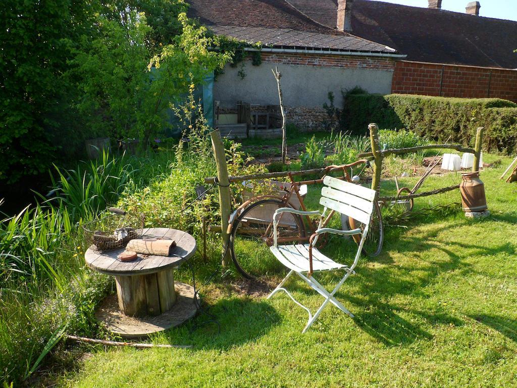 Chambre D'Hotes - Le Jardin Des Patissons La Foret Du Parc Exterior foto