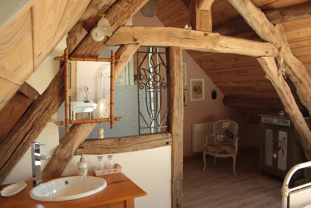 Chambre D'Hotes - Le Jardin Des Patissons La Foret Du Parc Exterior foto