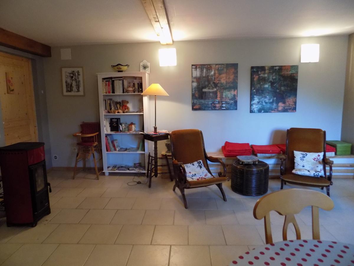 Chambre D'Hotes - Le Jardin Des Patissons La Foret Du Parc Exterior foto